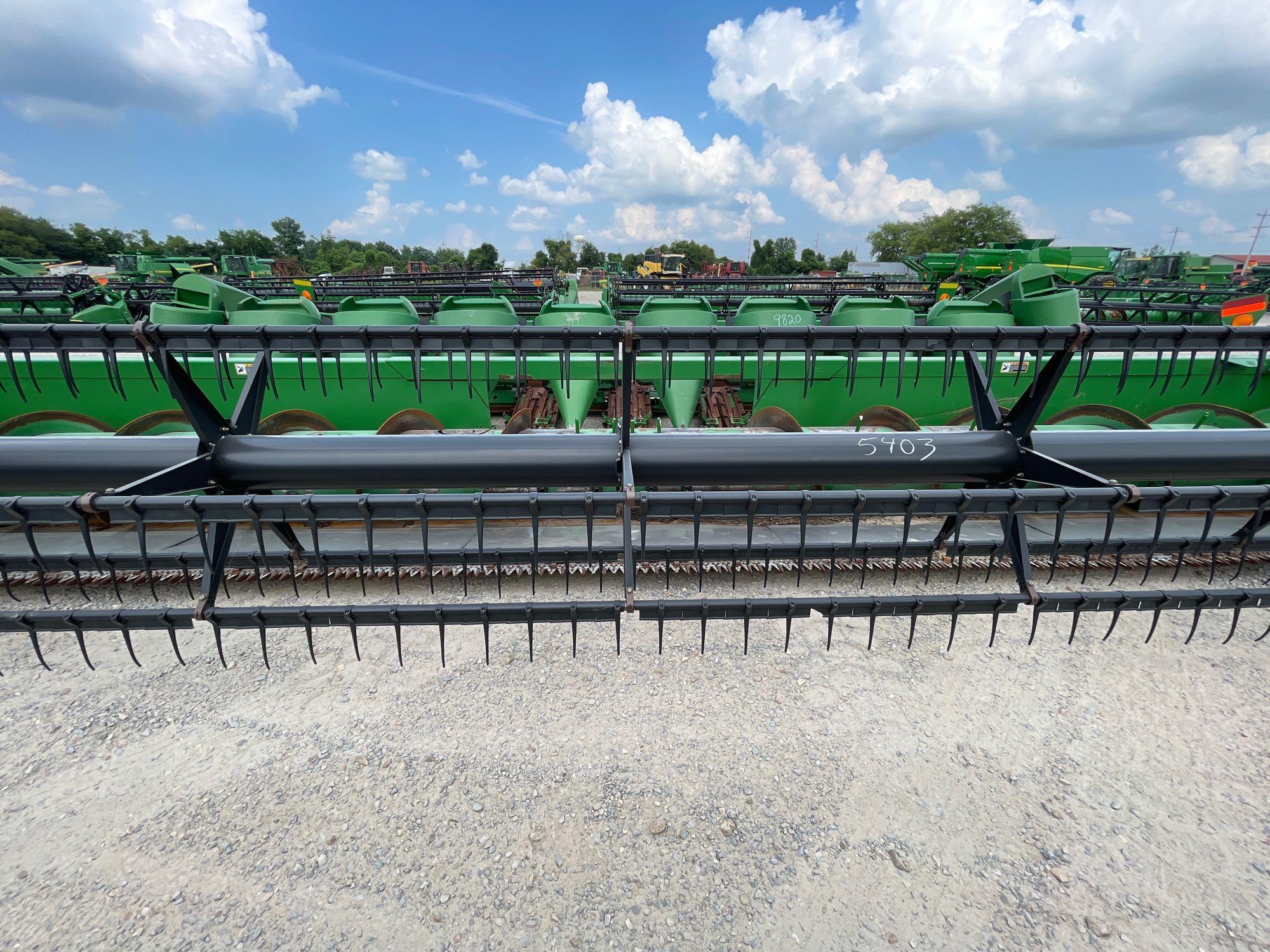 630F JOHN DEERE PLATFORM, 2007 YR.
