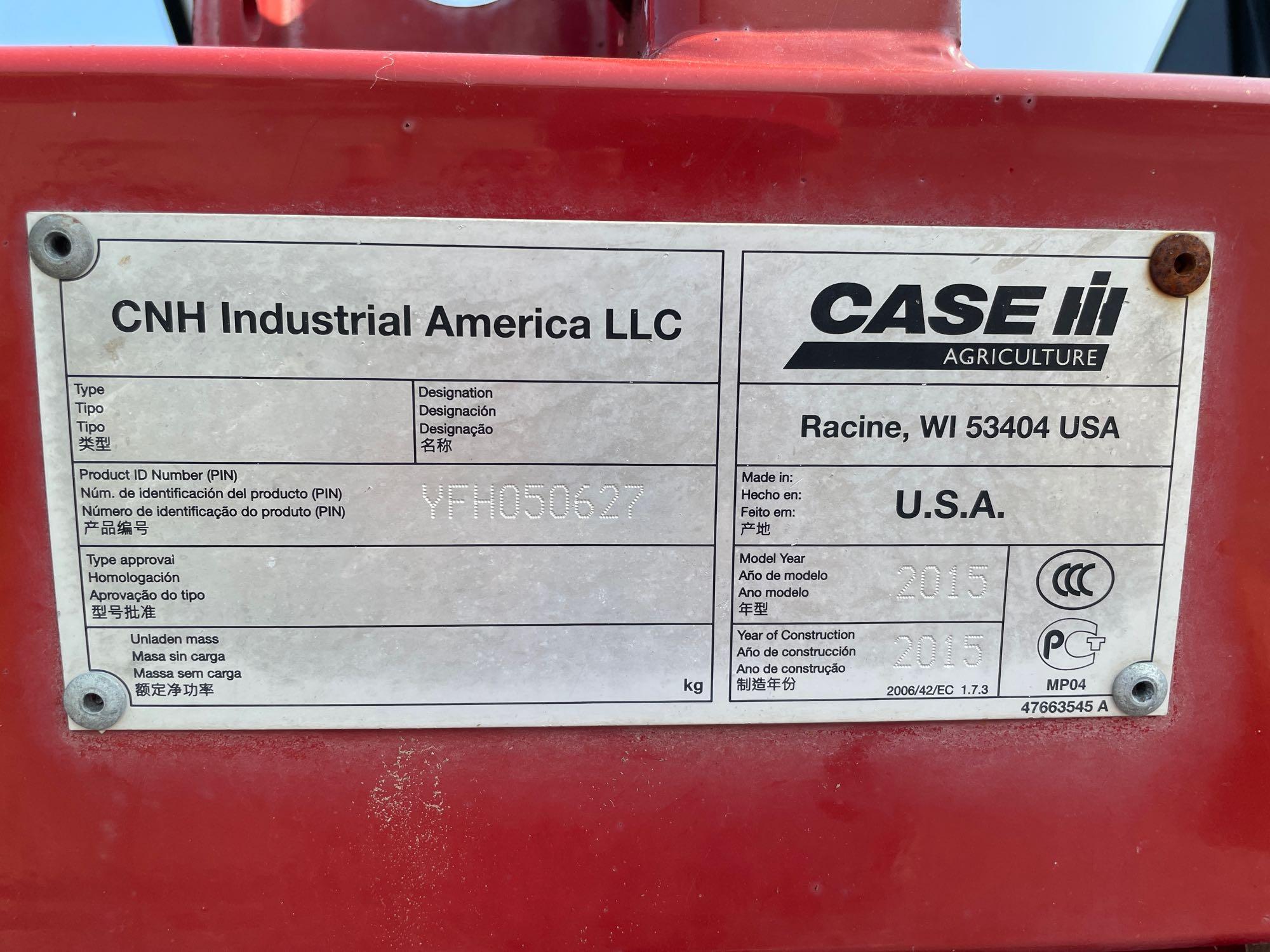 CASE IH DRAPER PLATFORM, 2015 YR.