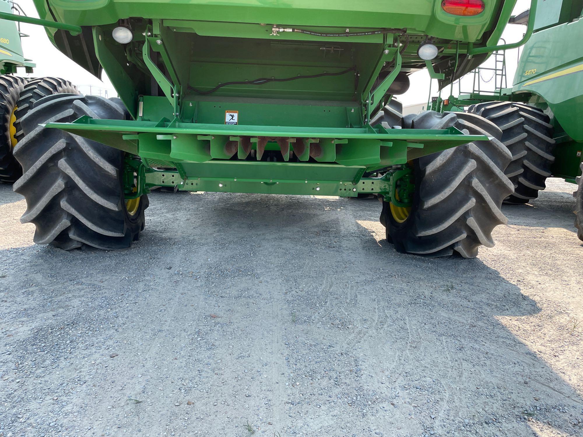 S680 JOHN DEERE COMBINE, 2014 YR.