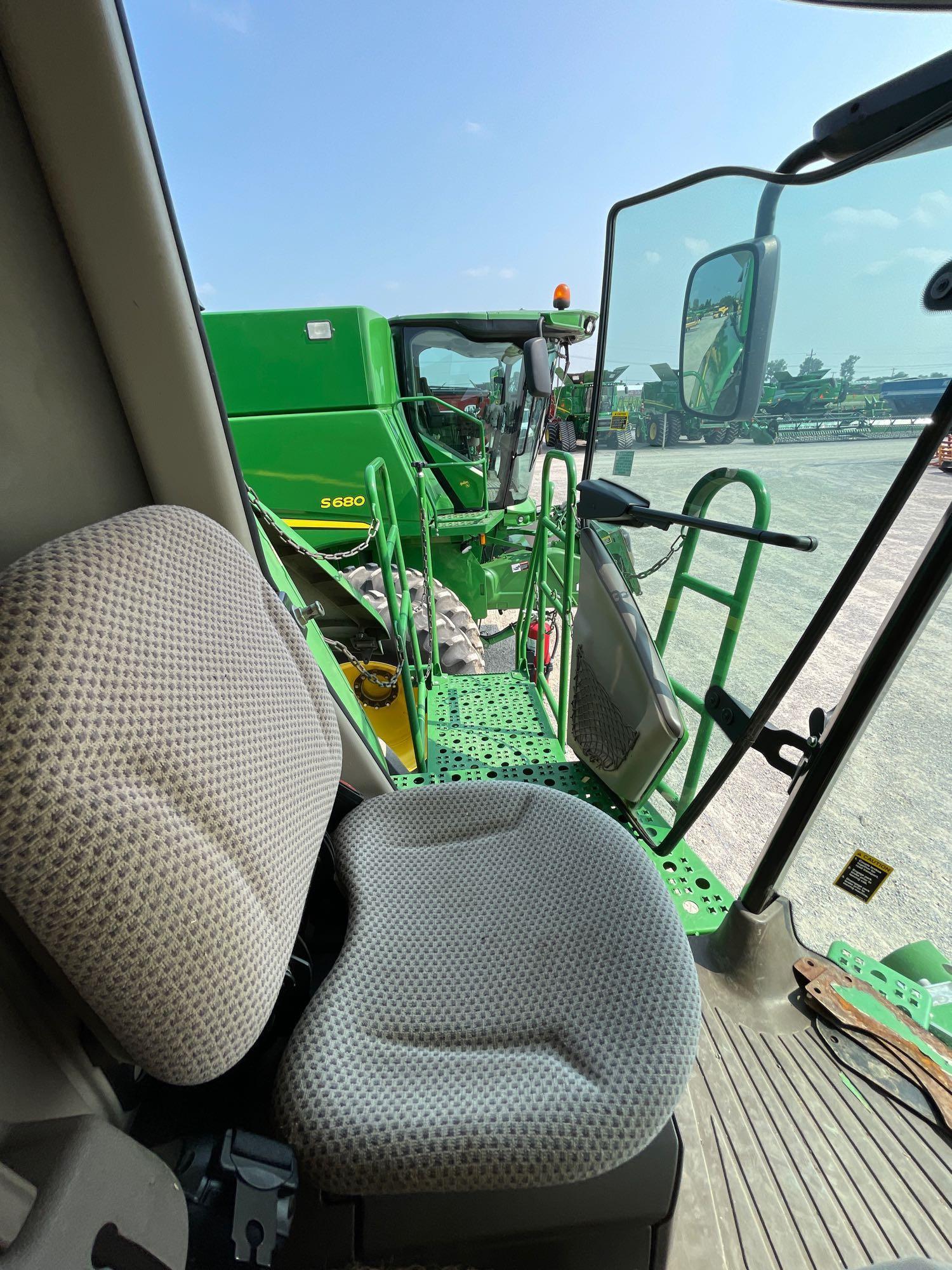 S680 JOHN DEERE COMBINE, 2014 YR.