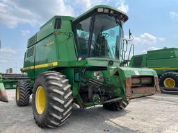 9510 JOHN DEERE COMBINE, 1997 YR.