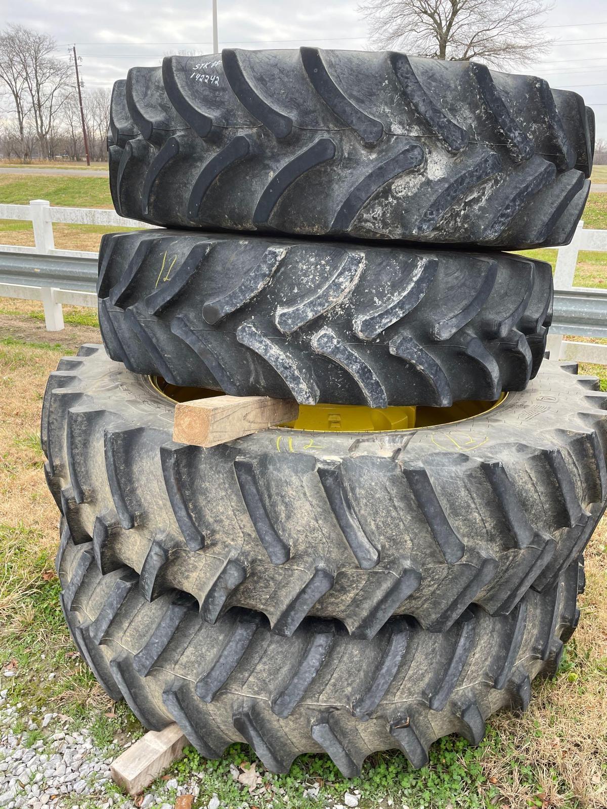 (4) TIRES AND WHEELS