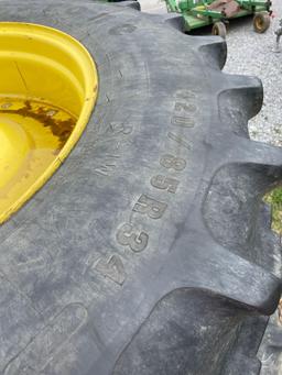 (4) TIRES AND WHEELS