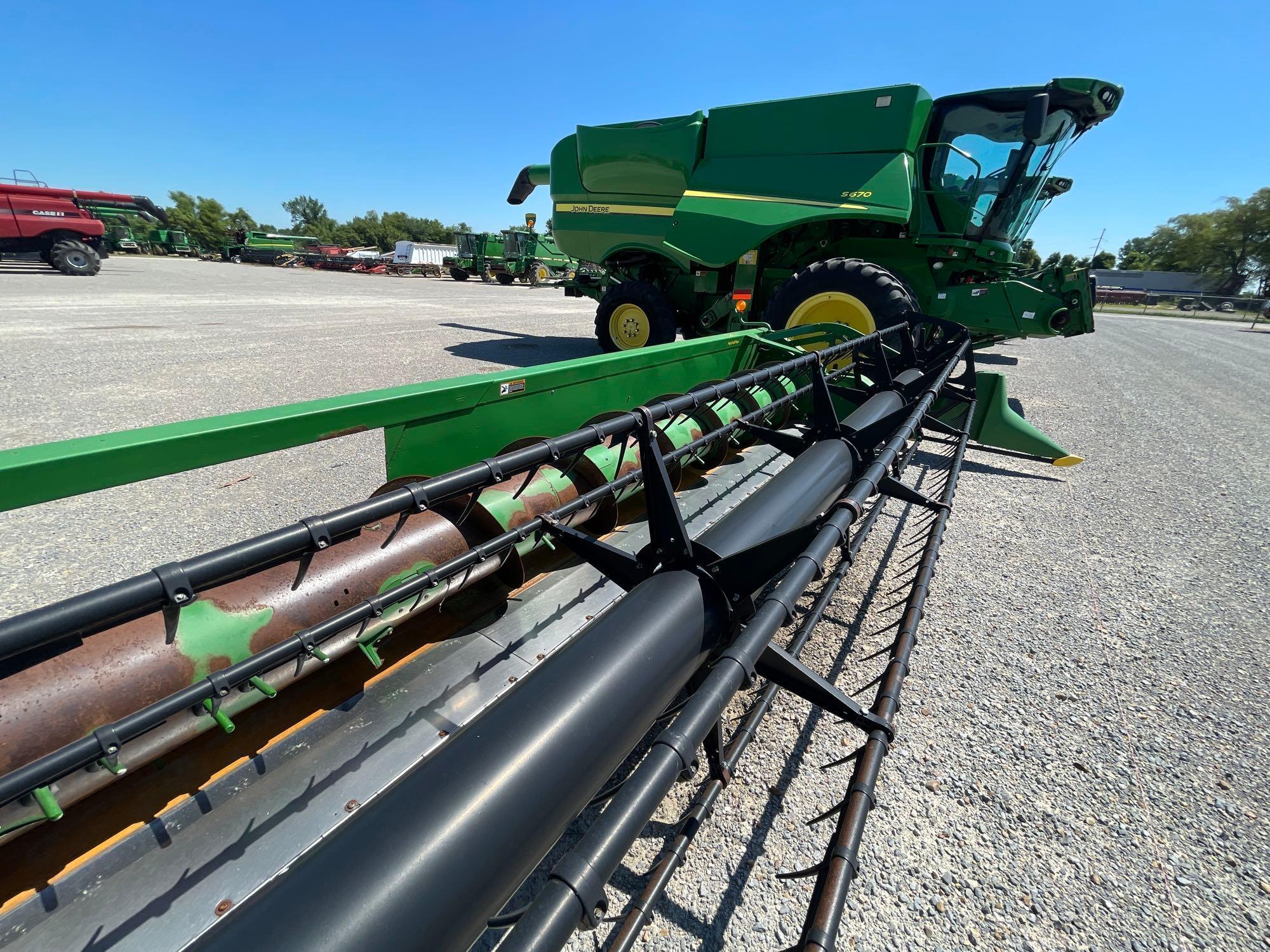 635F JOHN DEERE FLEX PLATFORM