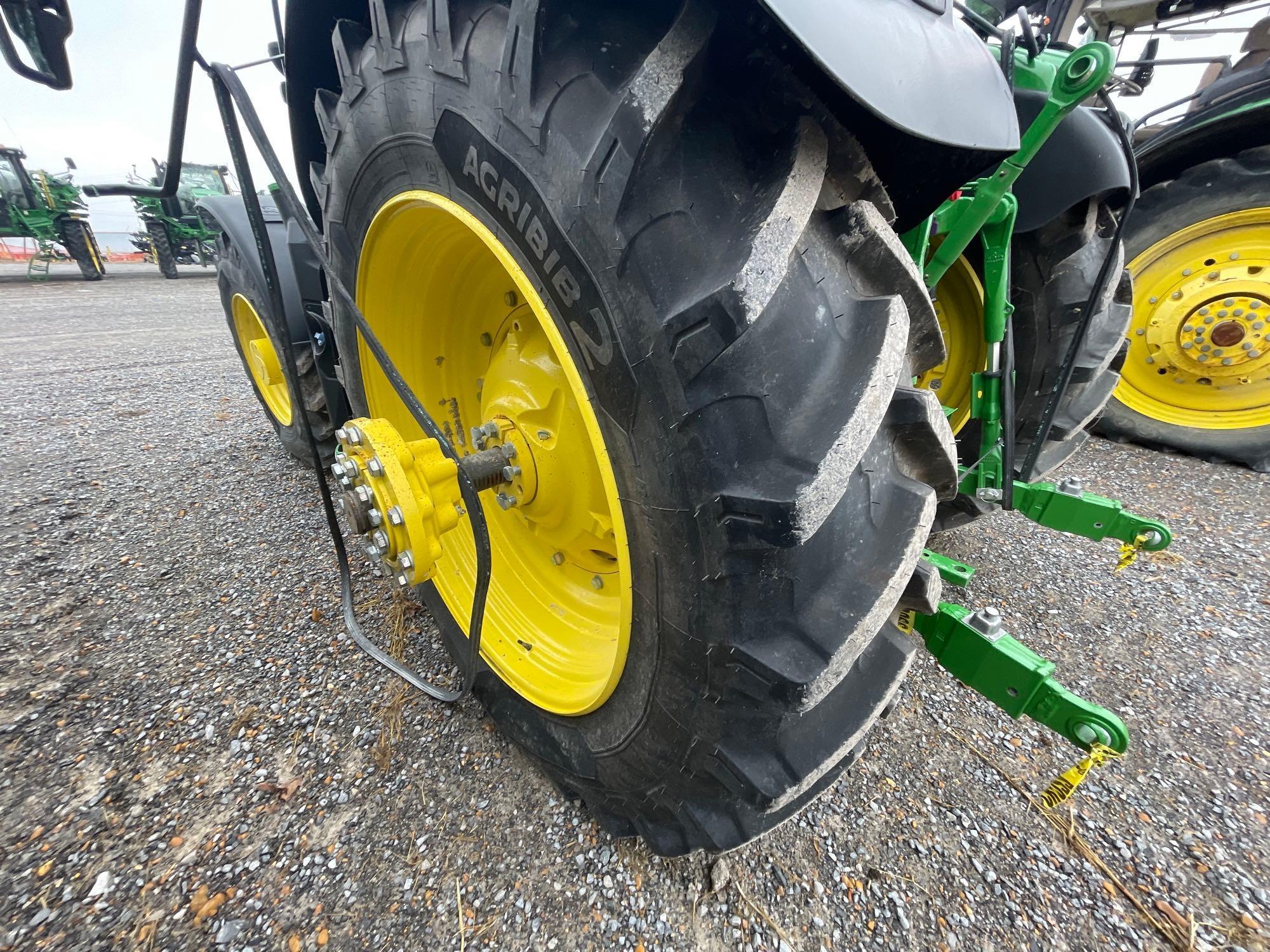 6155R JOHN DEERE TRACTOR, MFWD