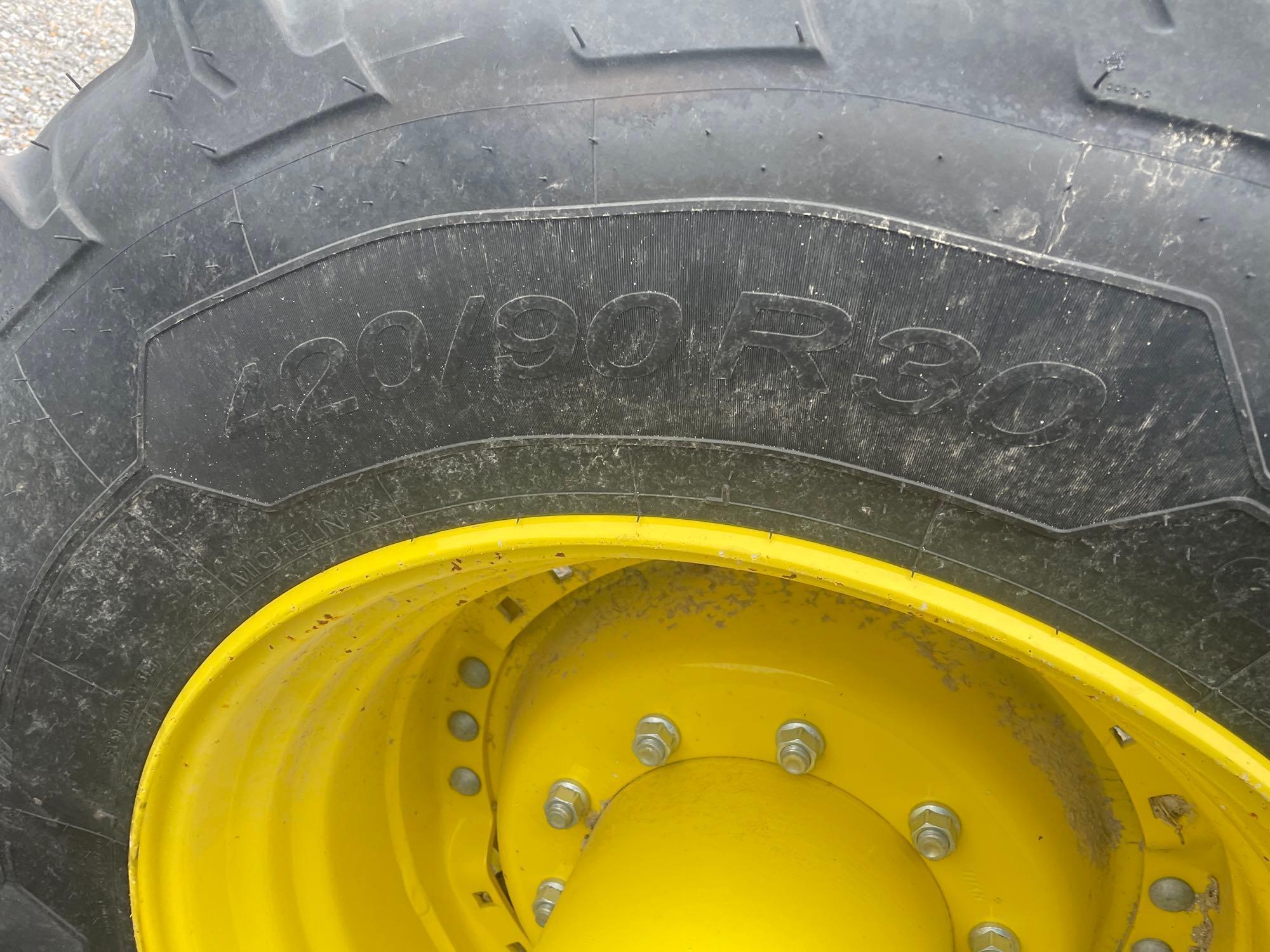 6155R JOHN DEERE TRACTOR, MFWD