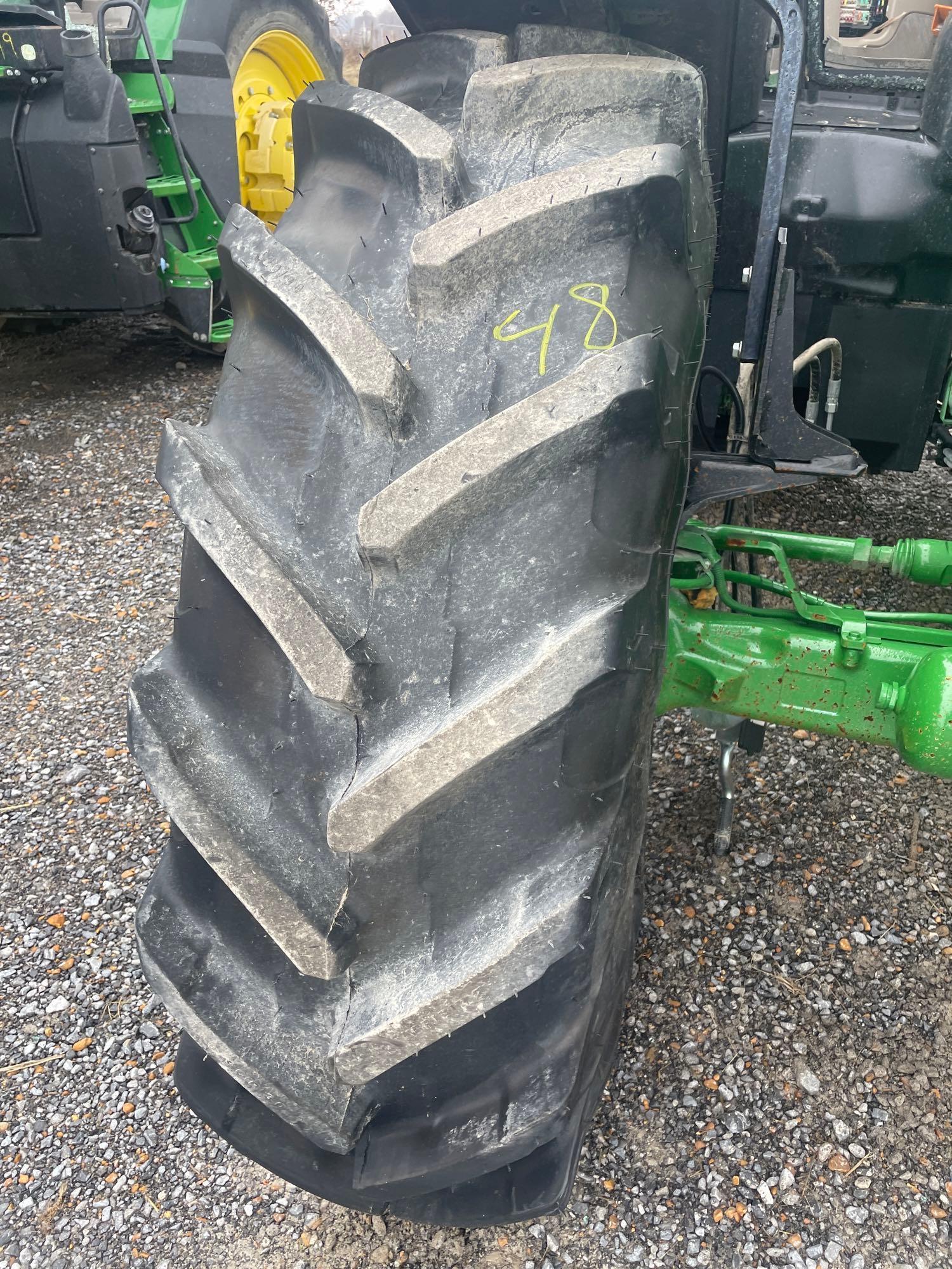 6155R JOHN DEERE TRACTOR, MFWD
