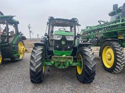 6155R JOHN DEERE TRACTOR, MFWD