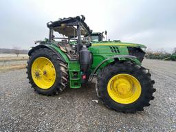 6155R JOHN DEERE TRACTOR, MFWD