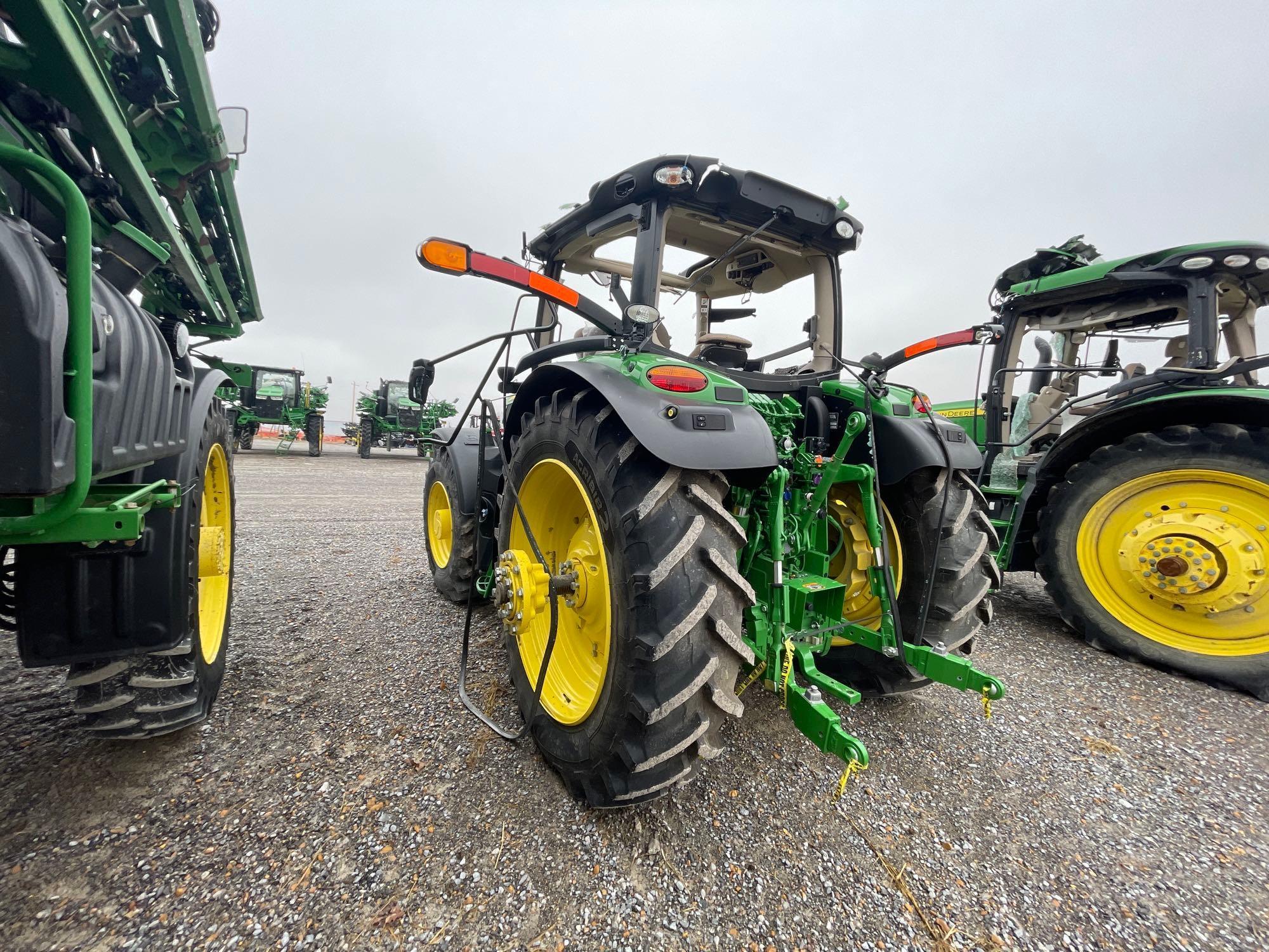 6155R JOHN DEERE TRACTOR, MFWD