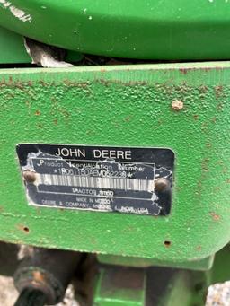 6115D JOHN DEERE TRACTOR, MFWD