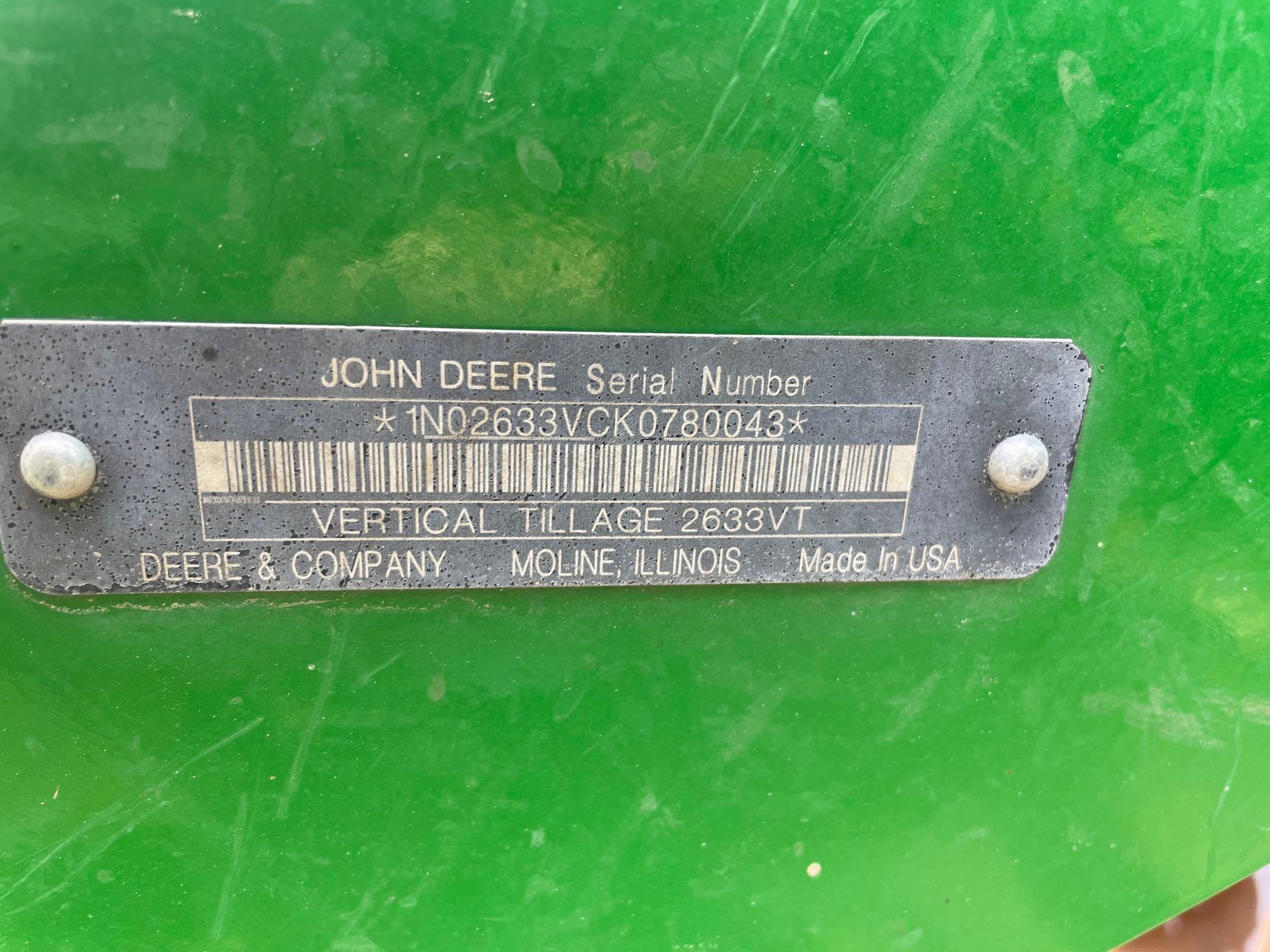 2633 VT JOHN DEERE DISK