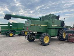 7720 TITAN II JOHN DEERE COMBINE, 1985 YR.