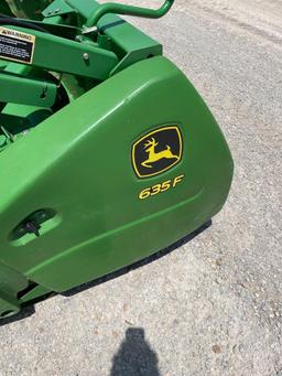 635F JOHN DEERE PLATFORM, 2009 YR.