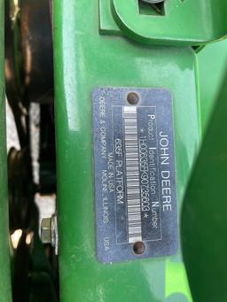 635F JOHN DEERE PLATFORM, 2009 YR.