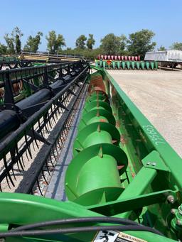 635F JOHN DEERE PLATFORM, 2009 YR.