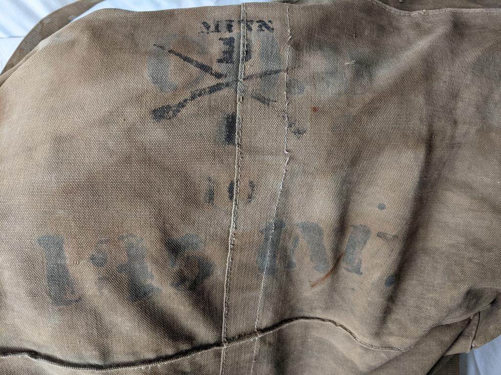 WWII Tent in Canvas Bag