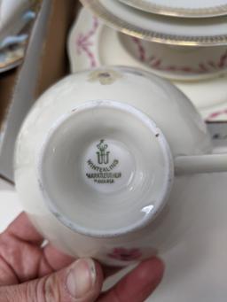 China Tea Cups and Saucers with Holders