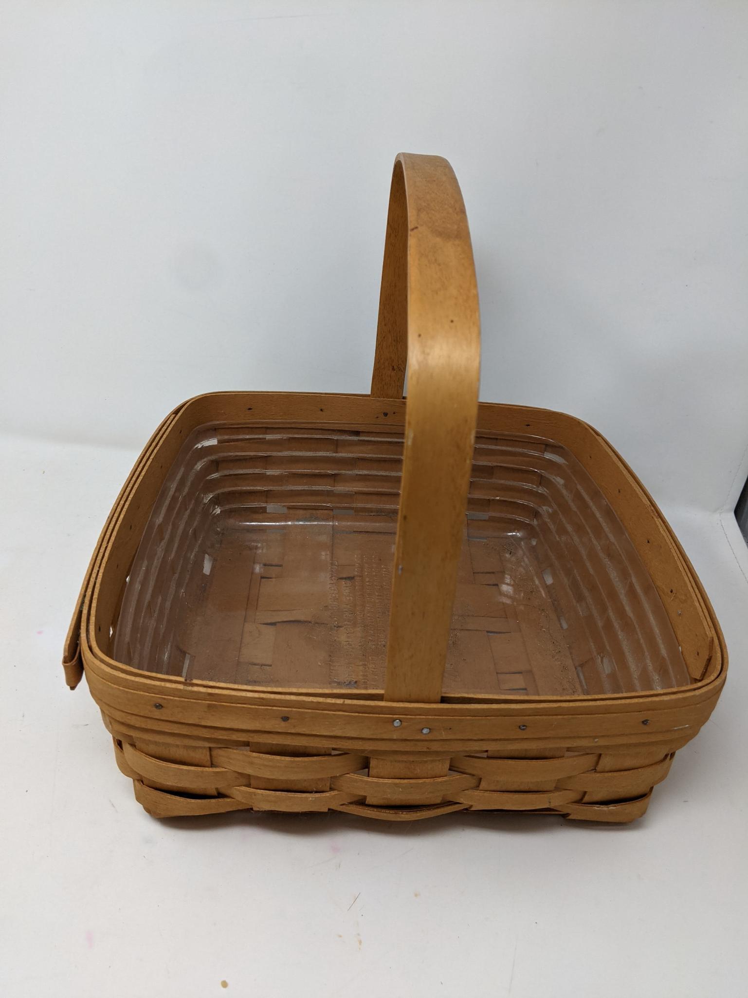 2 Longaberger Baskets- 1996 & 1998