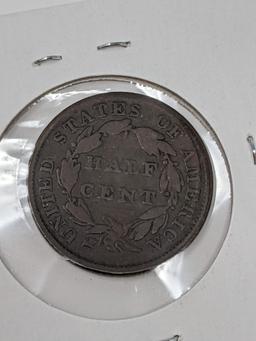 Half Cent 1835 G