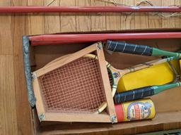 Vintage Badminton Set with Original Box