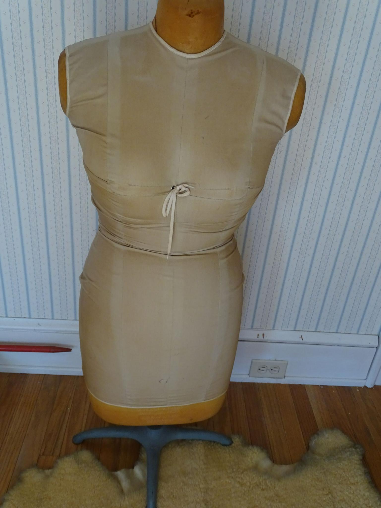 Dress Form and Sheepskin