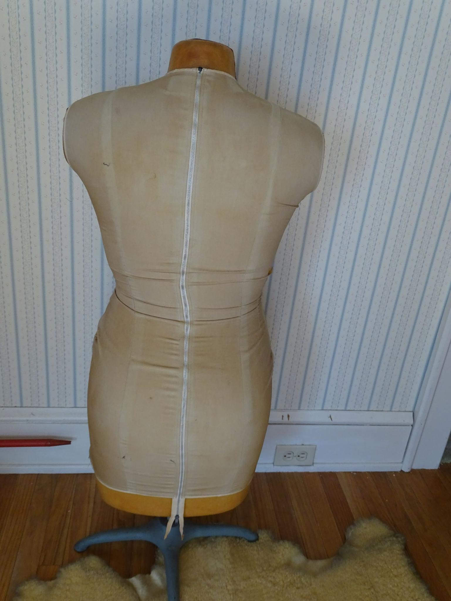 Dress Form and Sheepskin