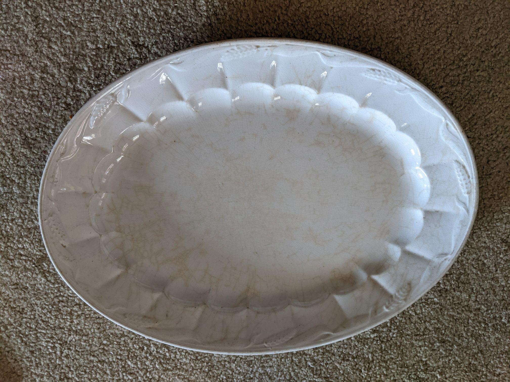 4 China Serving Platters