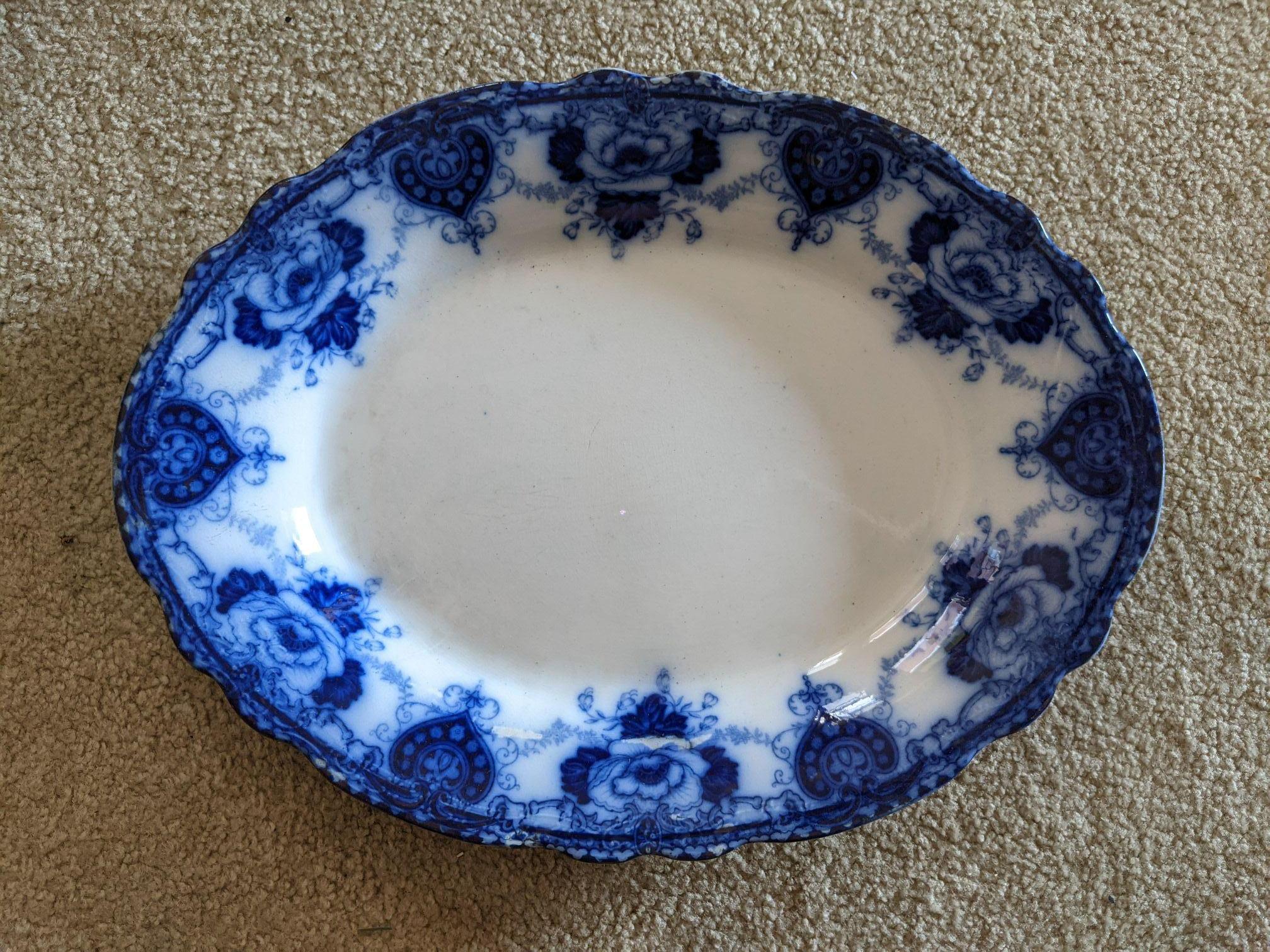 4 China Serving Platters
