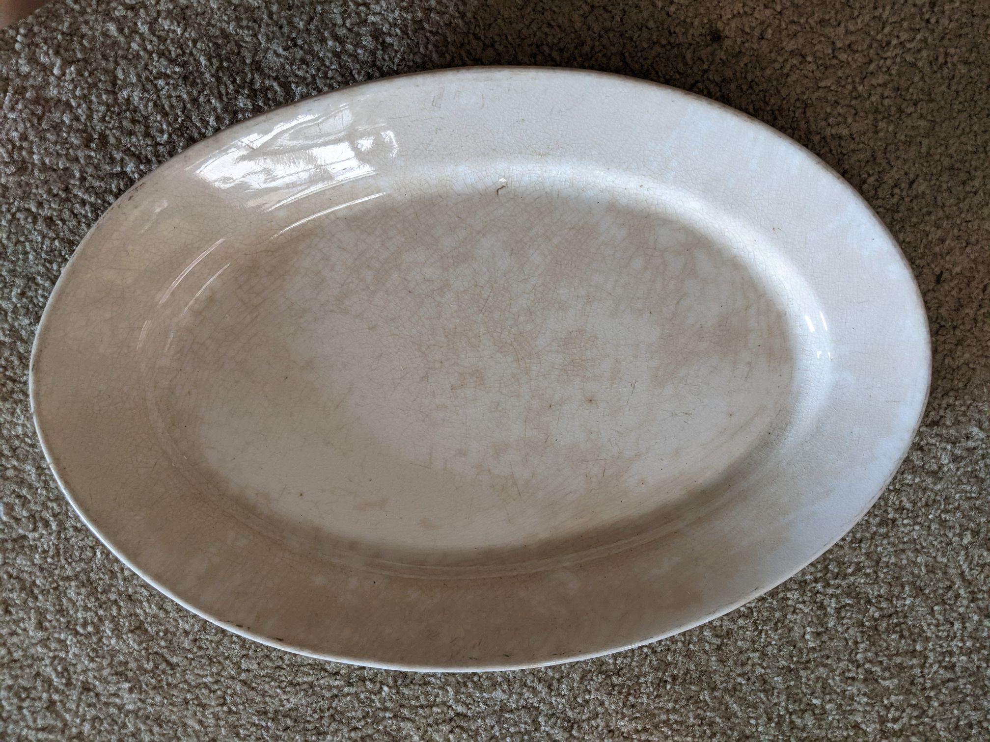 4 China Serving Platters