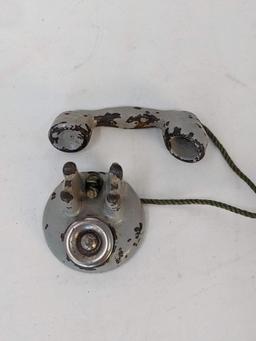Miniature Cast Metal Telephone