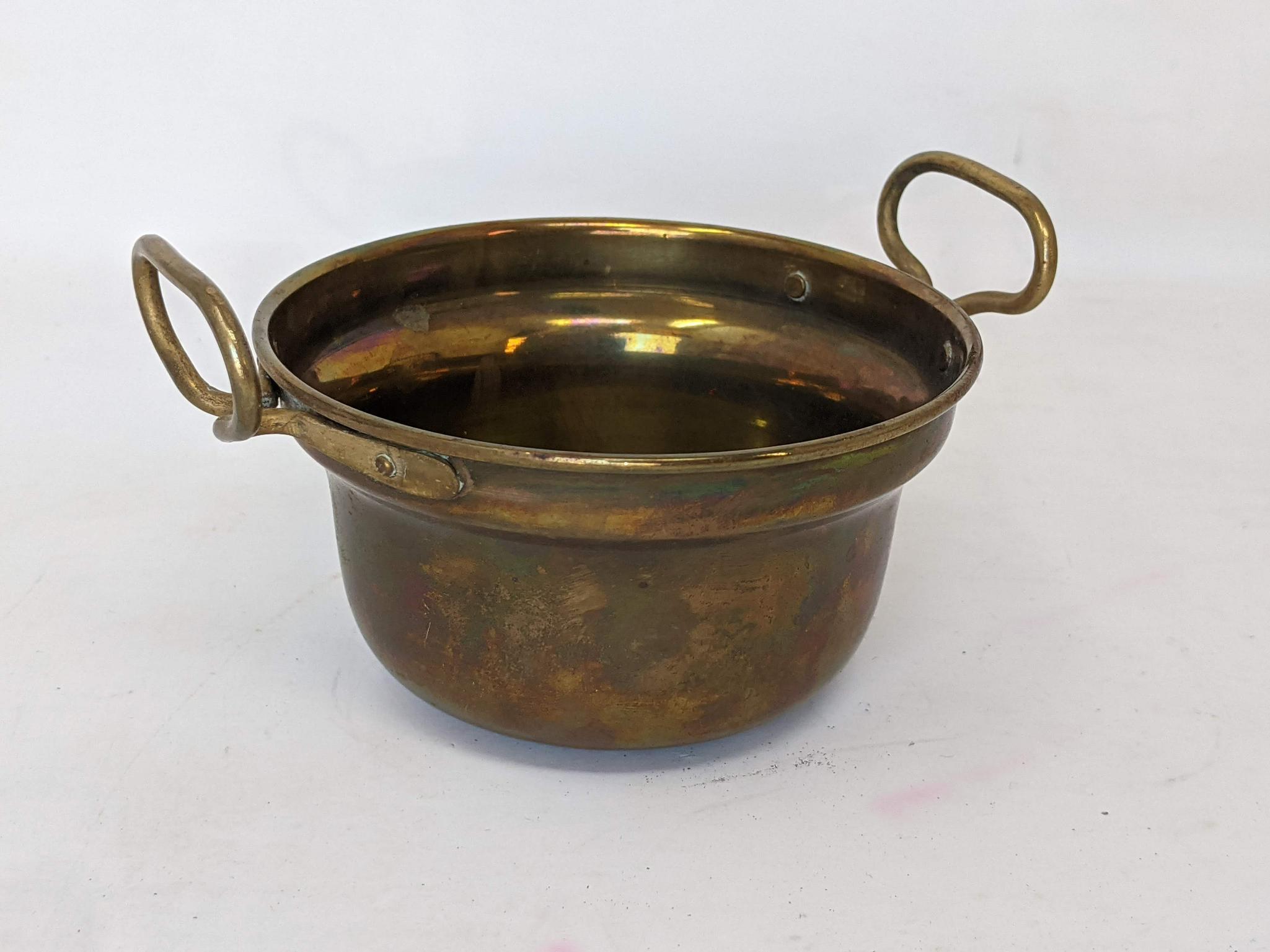 Miniature Copper Molds and Handled Pan