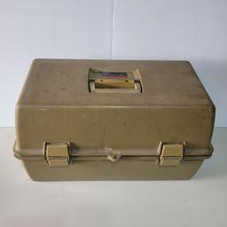 3 Plastic Tackle Boxes