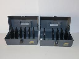 3 Plastic Tackle Boxes and Plastic Case with Dividers