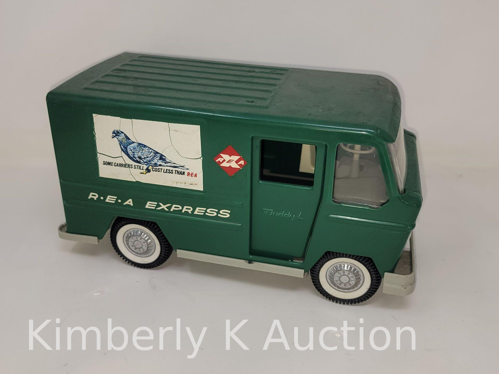 Buddy L - R.E.A. Express Pressed Steel Toy Delivery Truck