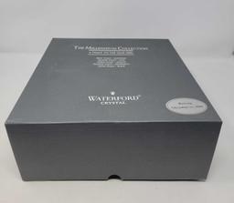 Waterford Crystal "The Millennium Collection: A Toast to the Year 2000" Crystal Champagne Flutes