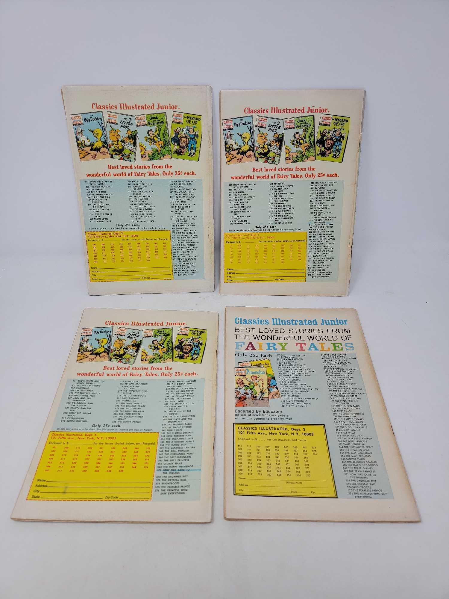 12 Issues of Classic Illustrated Junior, 1960's