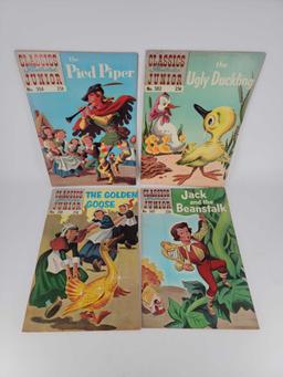 12 Issues of Classic Illustrated Junior, 1960's