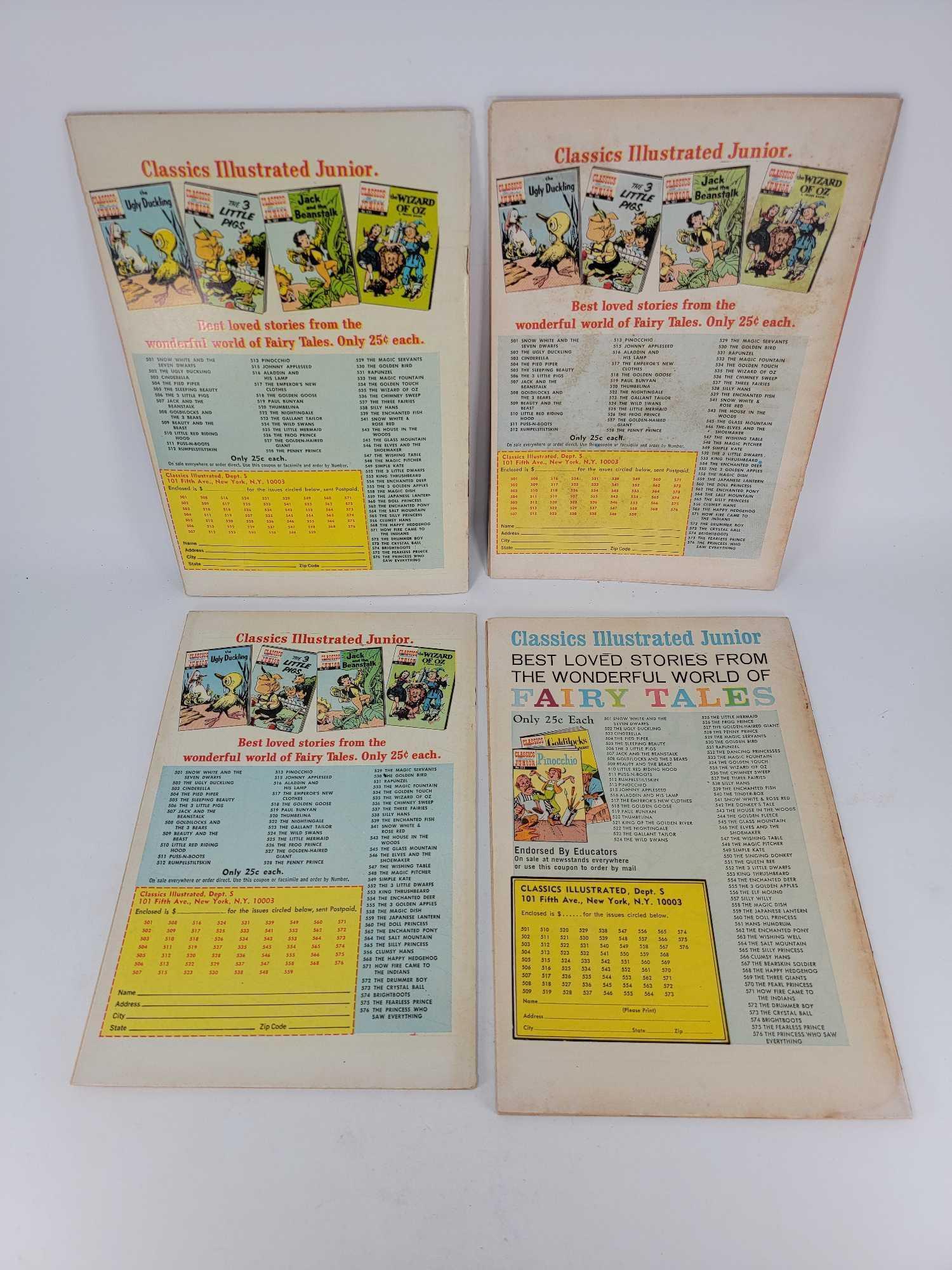 12 Issues of Classic Illustrated Junior, 1960's