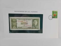 Collection of "Banknotes of All Nations" with Box and Informative Tab Dividers