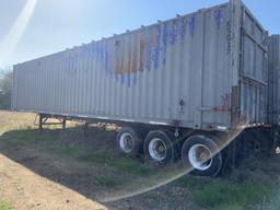 NOT SOLD 1987 Strick Open Container Trailer 1S2GC400HB05778