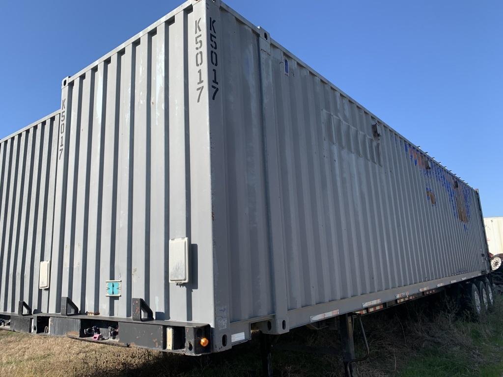 NOT SOLD 1987 Strick Open Container Trailer 1S2GC400HB05778