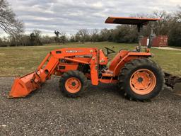 Kubota MX5000 OROP MFWD w/ FEL Tractor Franklin TX