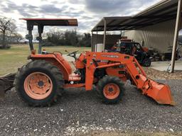 Kubota MX5000 OROP MFWD w/ FEL Tractor Franklin TX