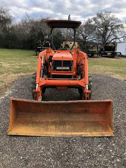 Kubota MX5000 OROP MFWD w/ FEL Tractor Franklin TX