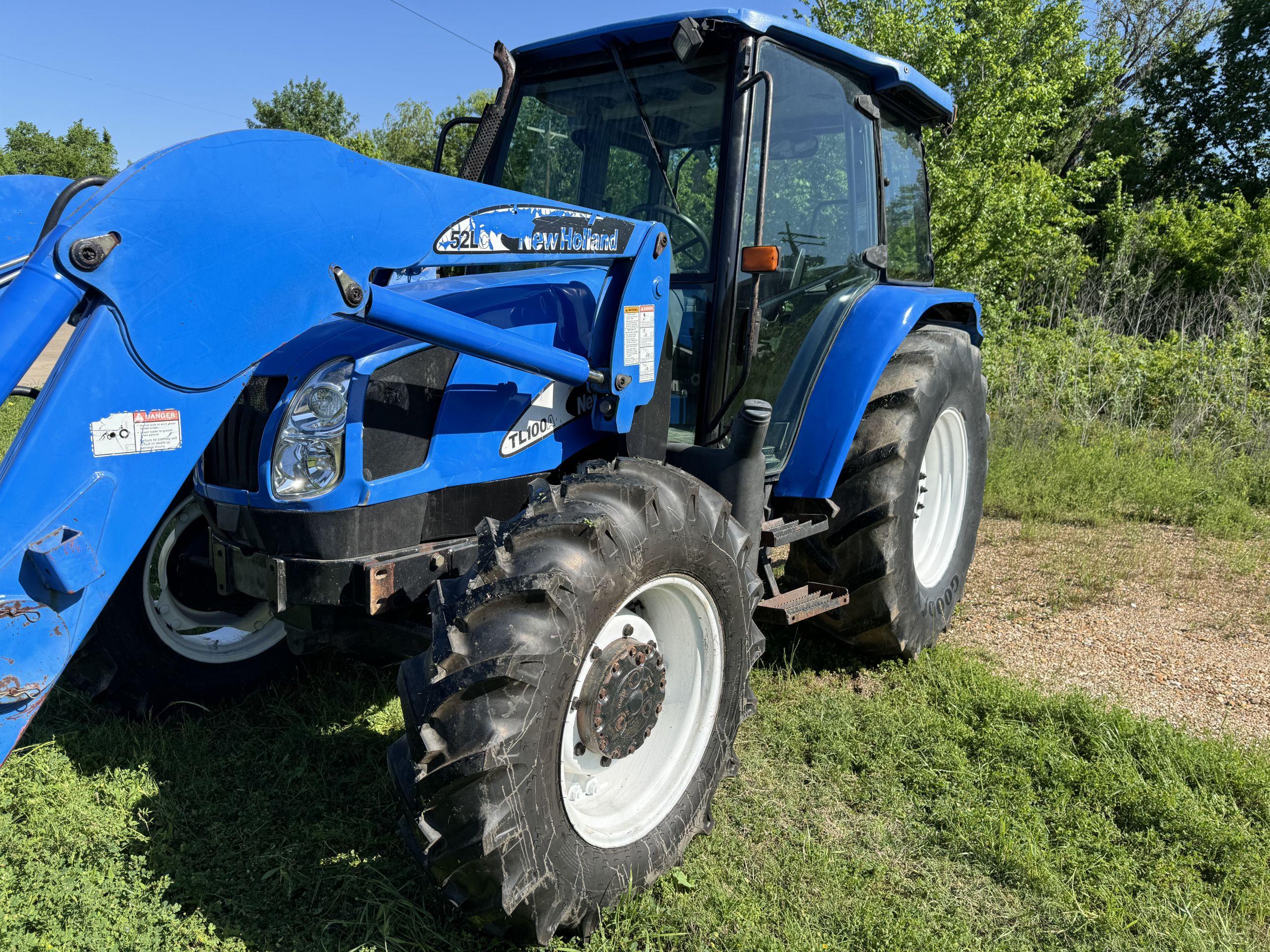 New Holland TL100A Tractor Franklin TX