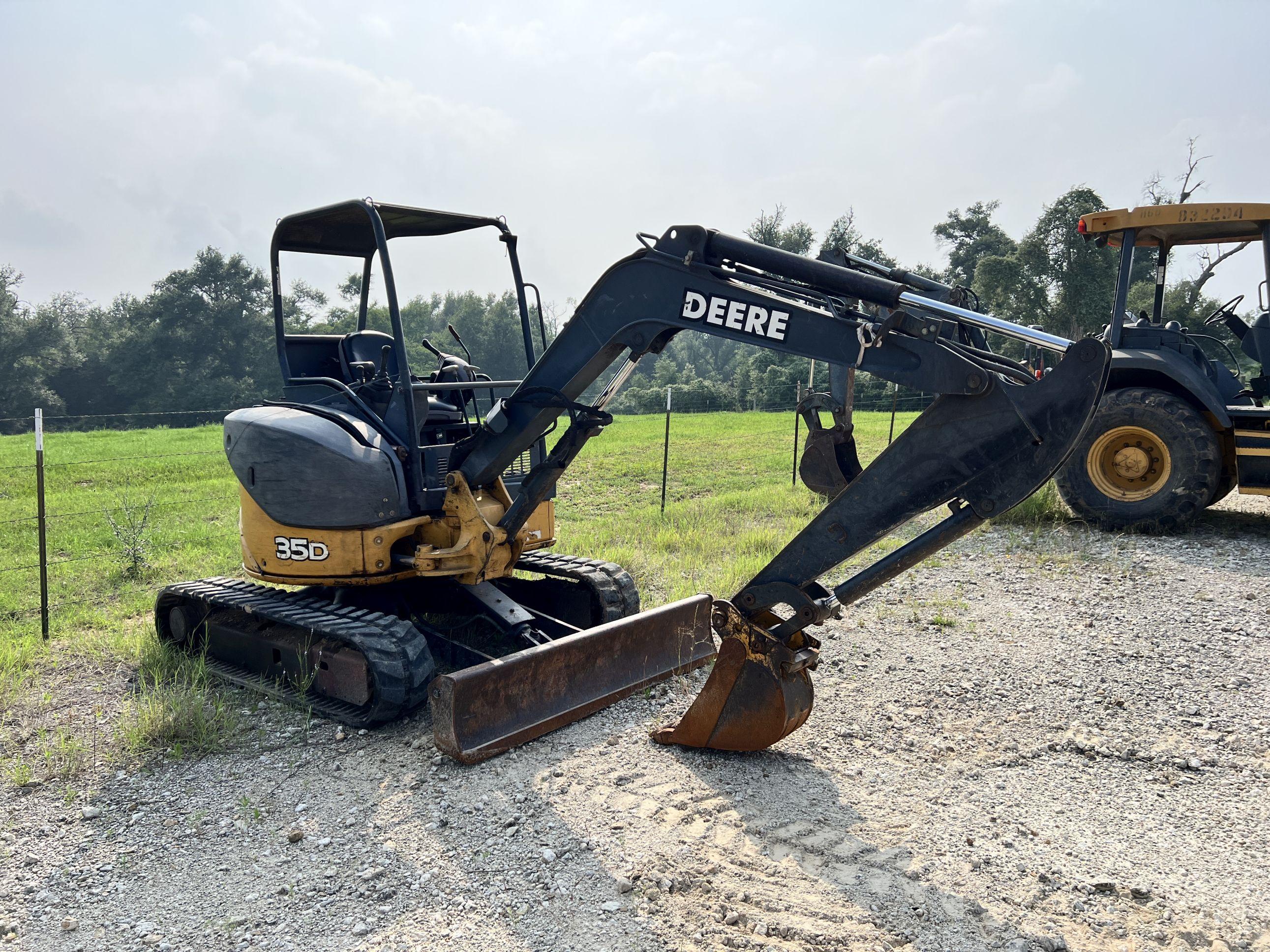 John Deere 35D Mini-X SN:235454 Franklin TX