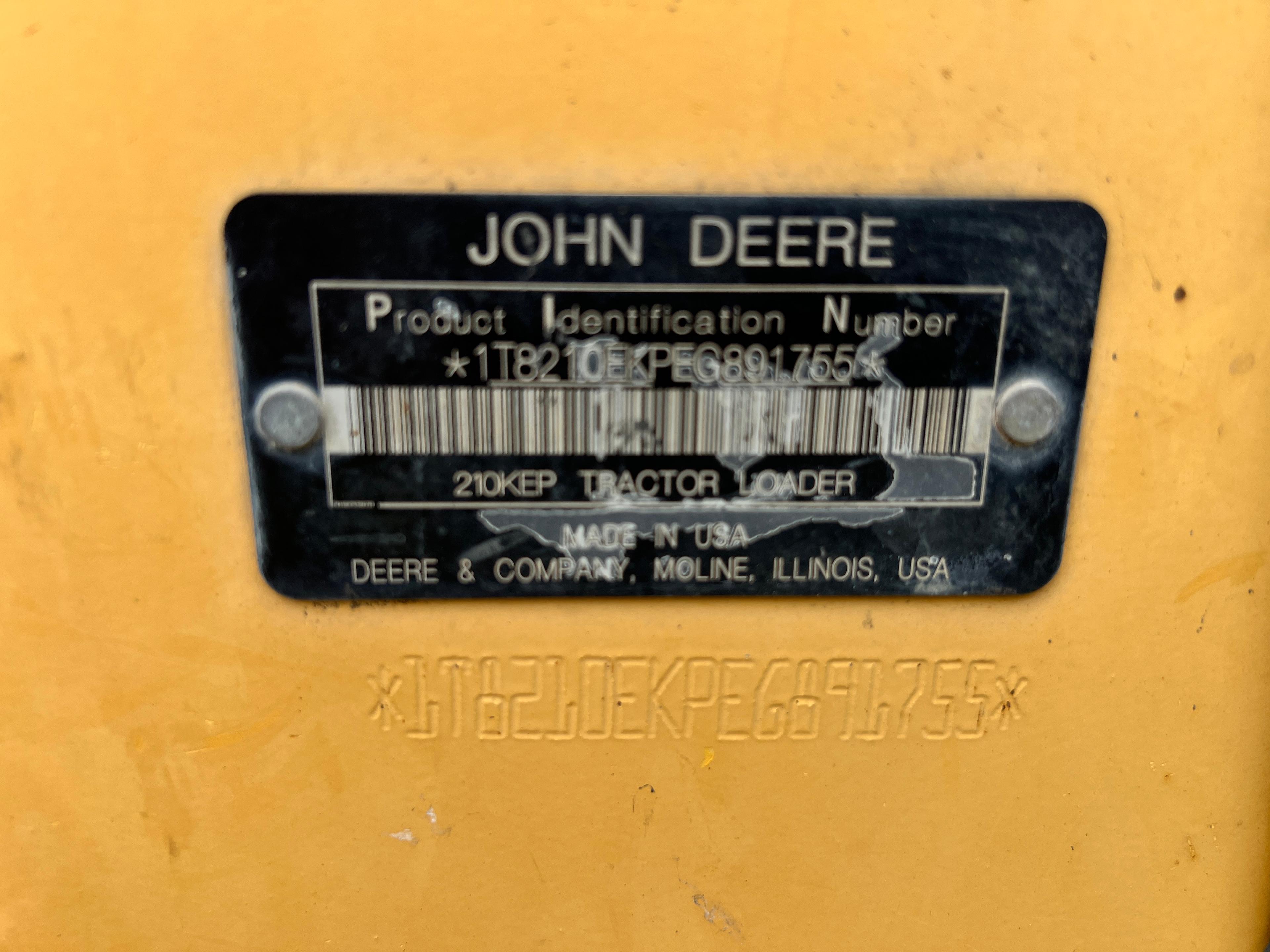 John Deere 2014 210K Landscape Tractor  891755 Franklin TX