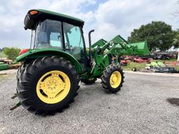 John Deere 5085E Cab Air MFWD Tractor Franklin TX