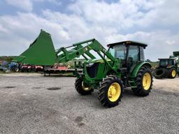 John Deere 5085E Cab Air MFWD Tractor Franklin TX